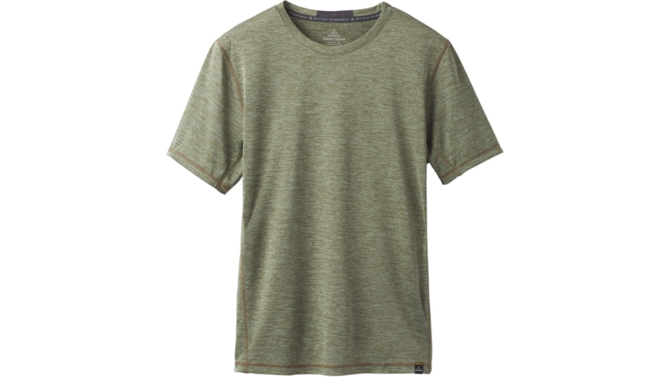 prAna Hardesty Short Sleeve T-Shirt - Men's-Cargo Green-X-Large