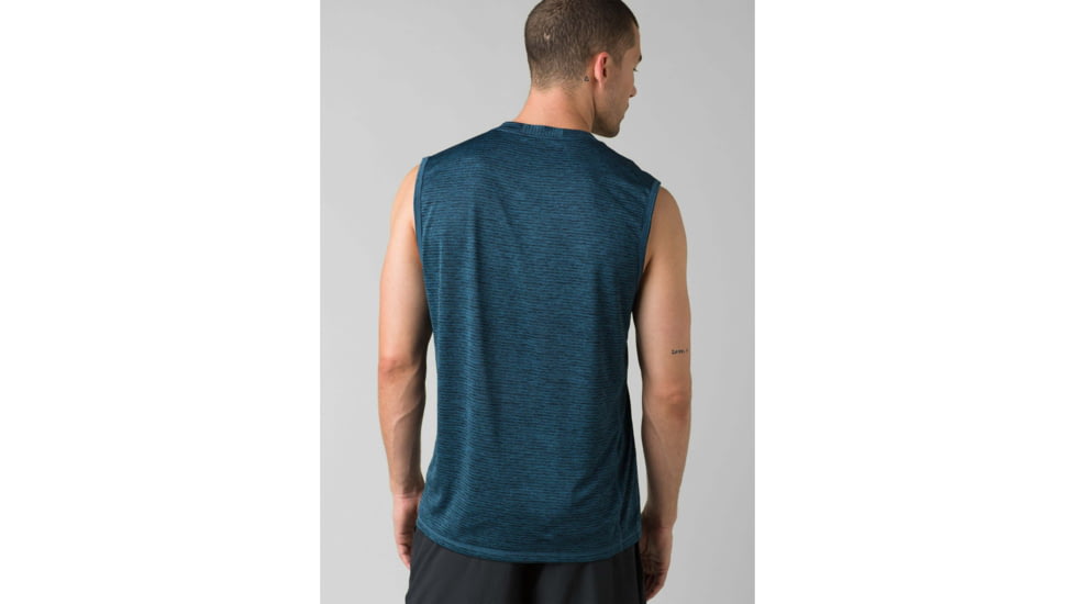 prAna Hardesty Tank - Mens, Atlantic Stripe, Small, M11170401-ATST-S