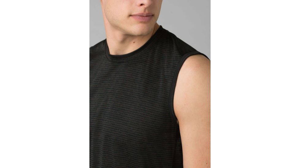 prAna Hardesty Tank - Mens, Black Out, Small, M11170401-BKOU-S