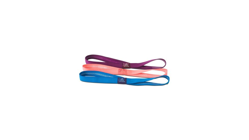prAna Headband, 3-Pack, Blue Peach Purple, One Size, U5HPAK116-HS17-O/S