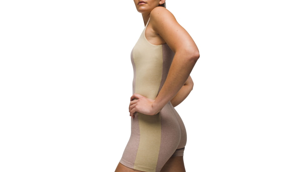 prAna Heavana Hot Spell Shortie - Womens, Willow / Cliffside Heather, XS, 2066701-500-XS