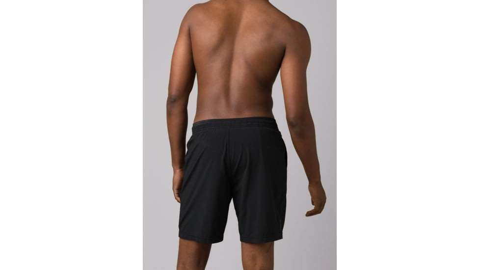 prAna Heiro Lined Short Shorts, Black, XLarge, 1963801-001-08-XL