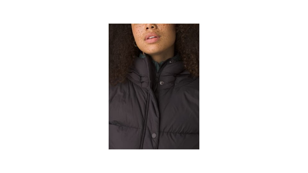 prAna Hellebore Jacket - Womens, Charcoal, Large, 1970041-020-L