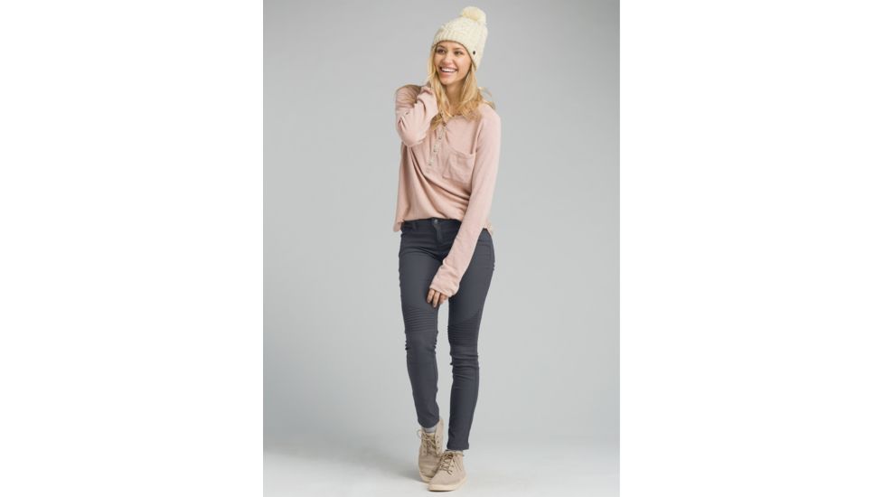 prAna Hensley Long Sleeve T-Shirt - Womens, Khaki Rose, X-Large, W23180532-KHRO-XL