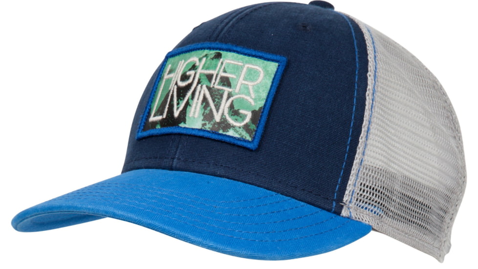 prAna Higher Living Trucker Hat - Men's-Blue