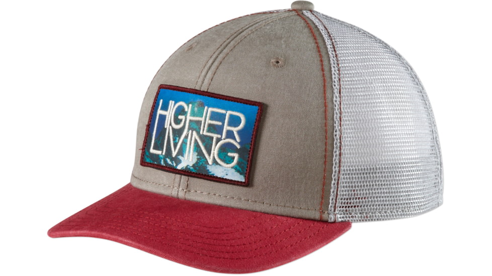 prAna Higher Living Trucker Hat - Men's-Dark Khaki