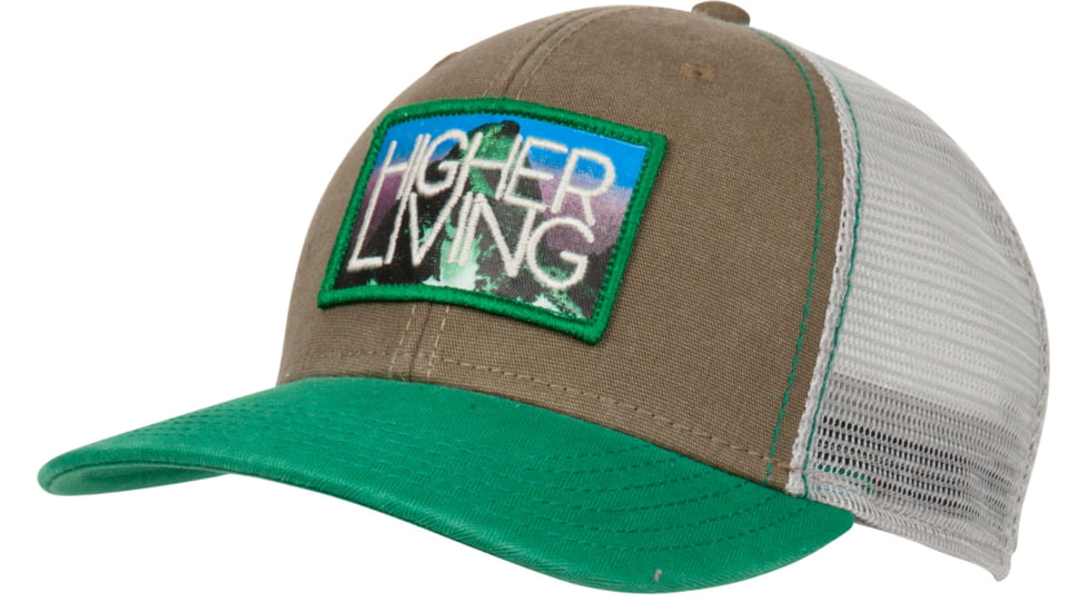 prAna Higher Living Trucker Hat - Men's-Green