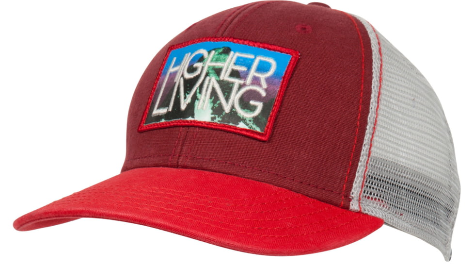 prAna Higher Living Trucker Hat - Men's-Red