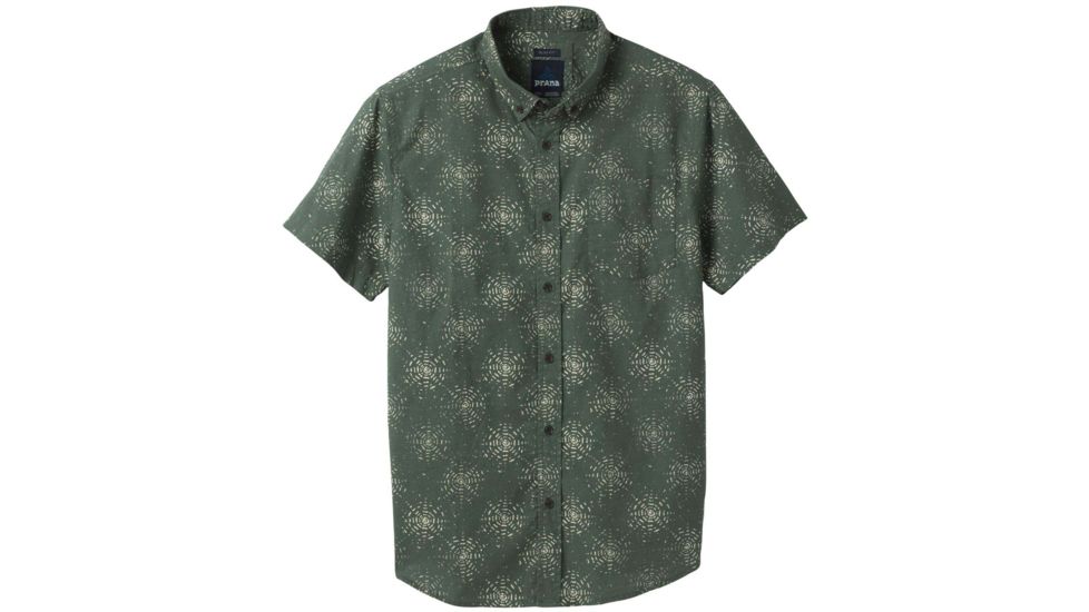 prAna Hillsdale Slim Fit Shirt - Mens, Canopy, Medium, M11202529-CANO-M