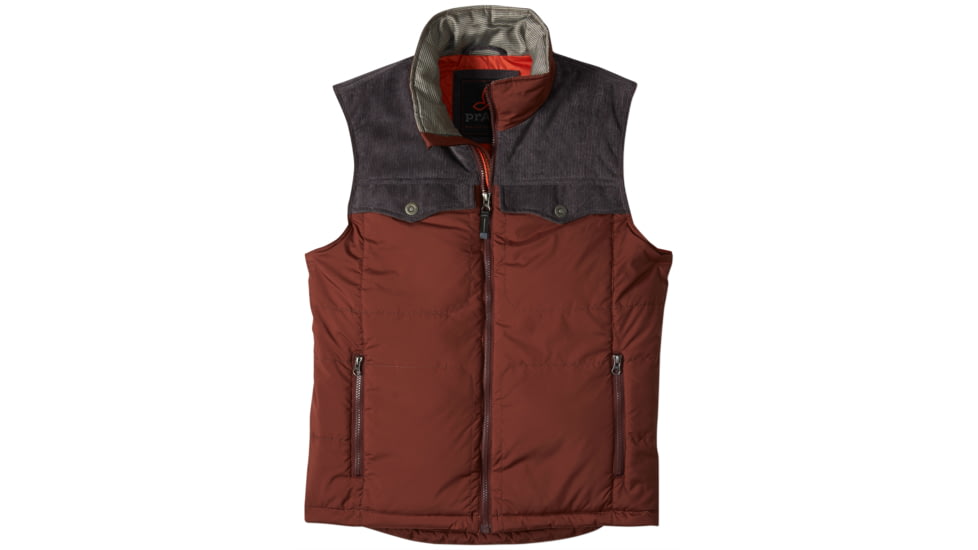 prAna Hoffman Vest - Men's-Raisin-Medium