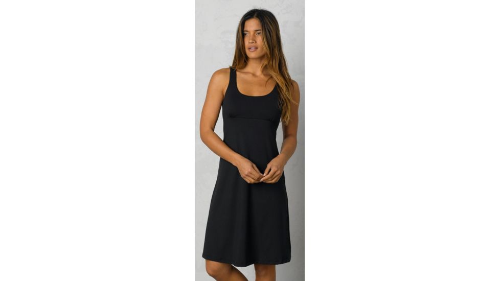 prAna Holly Dress - Women's-Solid Black-Large