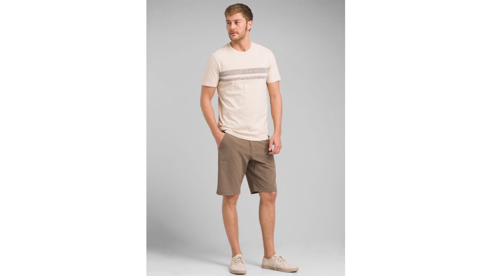 prAna Hybridizer Short, Mud, 30 Waist, M31170410 -215-30