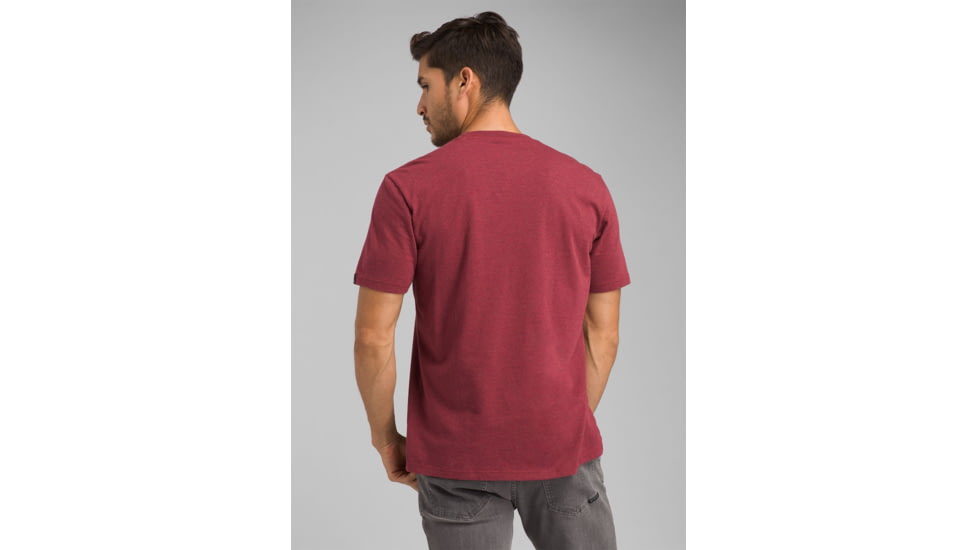 prAna Icon Short Sleeve T-Shirt, Rusted Roof Heather, XXLarge, M11191468 -612-XXL