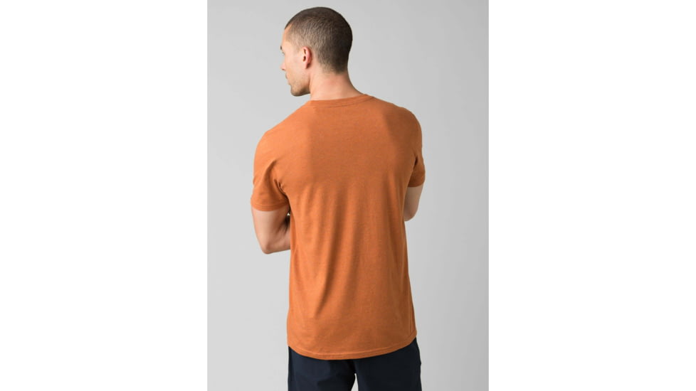 prAna Icon T-Shirt - Mens, Russet Heather, Small, M11191468-RUHT-S