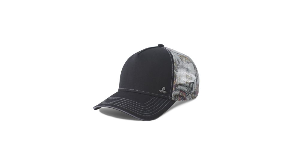 prAna Idalis Trucker Cap - Women's, Black Grey, One Size, U5IDAL116-BKGY-O/S