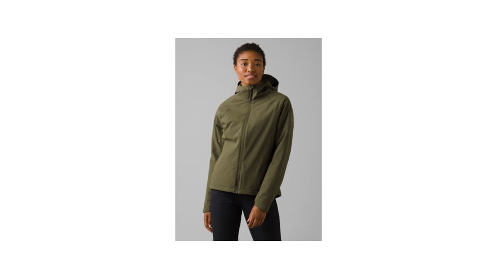 prAna Insulo Stretch Hooded Jacket - Women's, Extra Small, Cargo Green, 1968551-300-XS