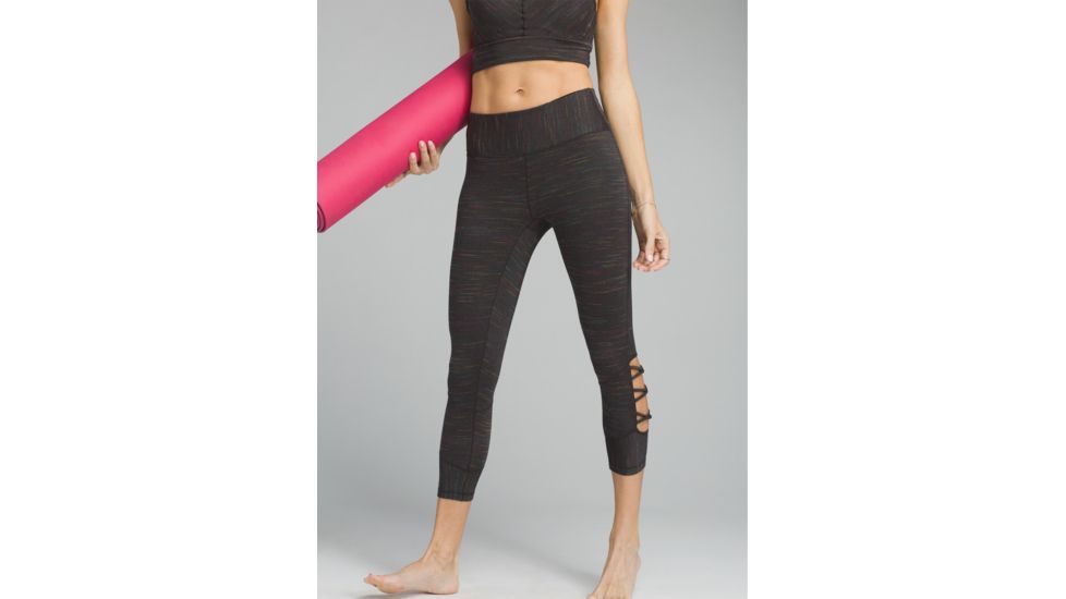 prAna Itzel Capri - Women's, Black Cherry, Large, W43180525-BKCY-L