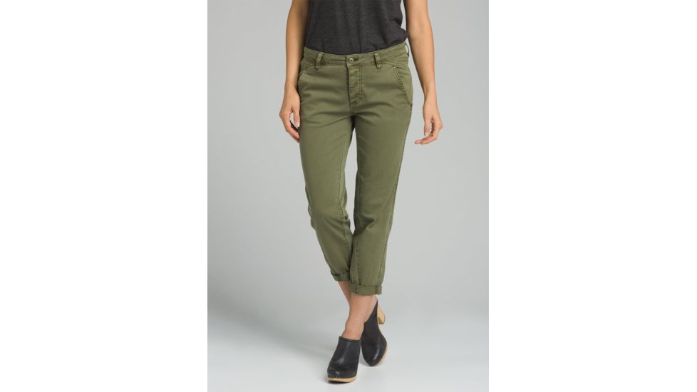 prAna Janessa Pant - Womens, Cargo Green, 4, W43180507-CAGR-4