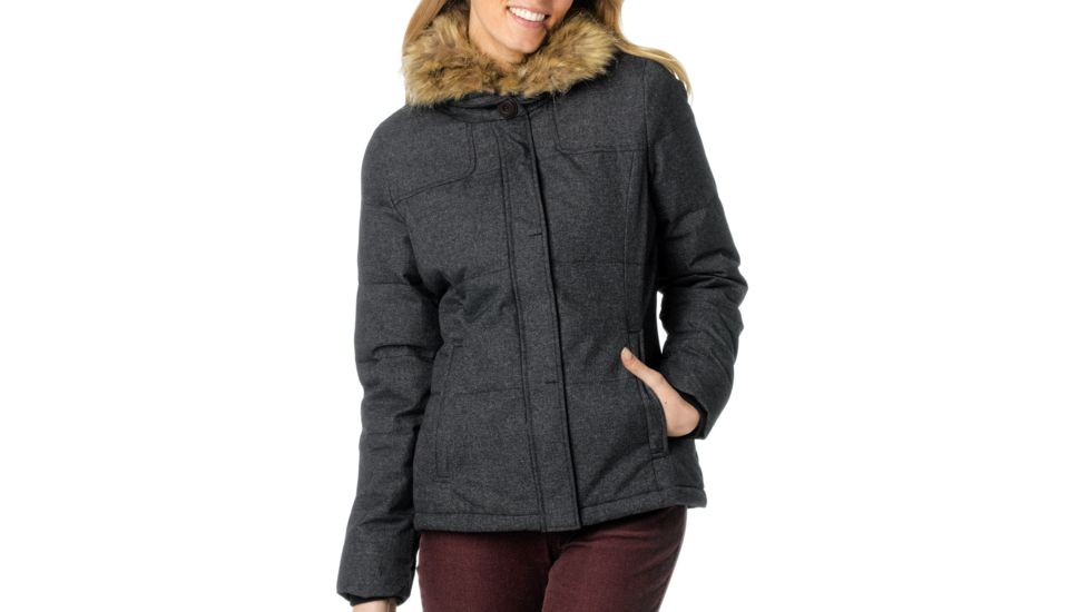 Jasmine Jacket - Womens-Black Heather D-Small