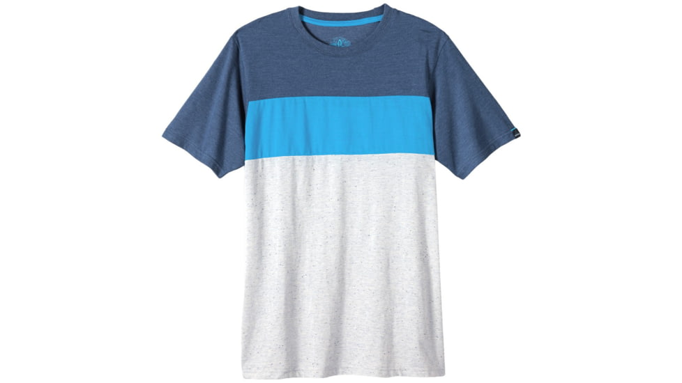 prAna Jax Crew T-Shirt - Men's -Blue Ash-Small