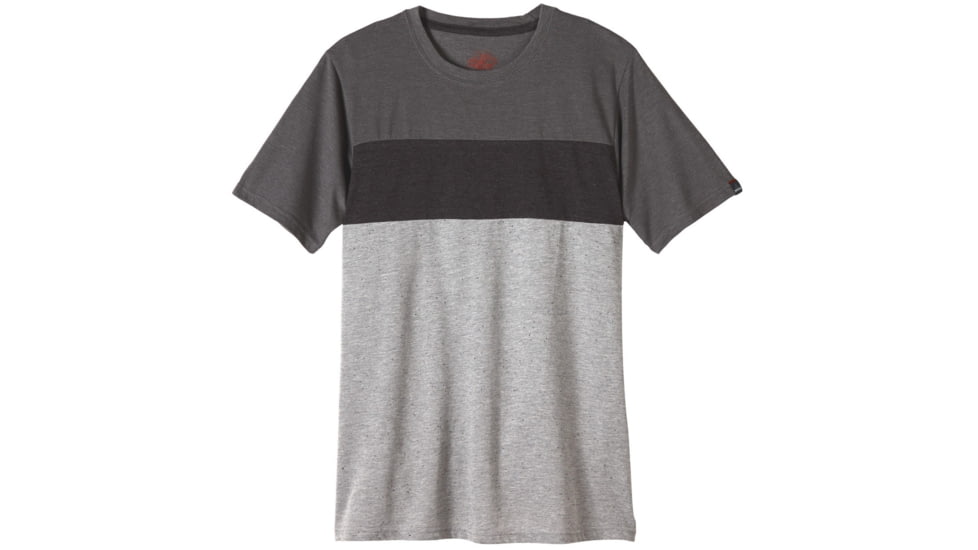 prAna Jax Crew T-Shirt - Men's -Gravel-Medium