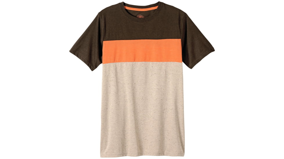 prAna Jax Crew T-Shirt - Men's -Mud-Large