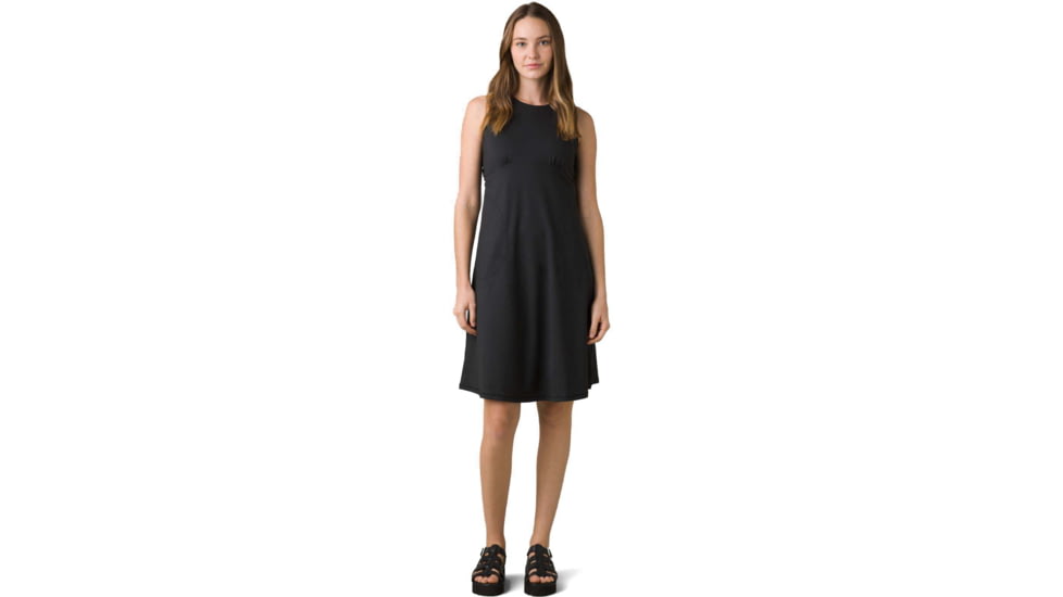 prAna Jewel Lake Dress - Womens, Black, S, 1968621-001-S