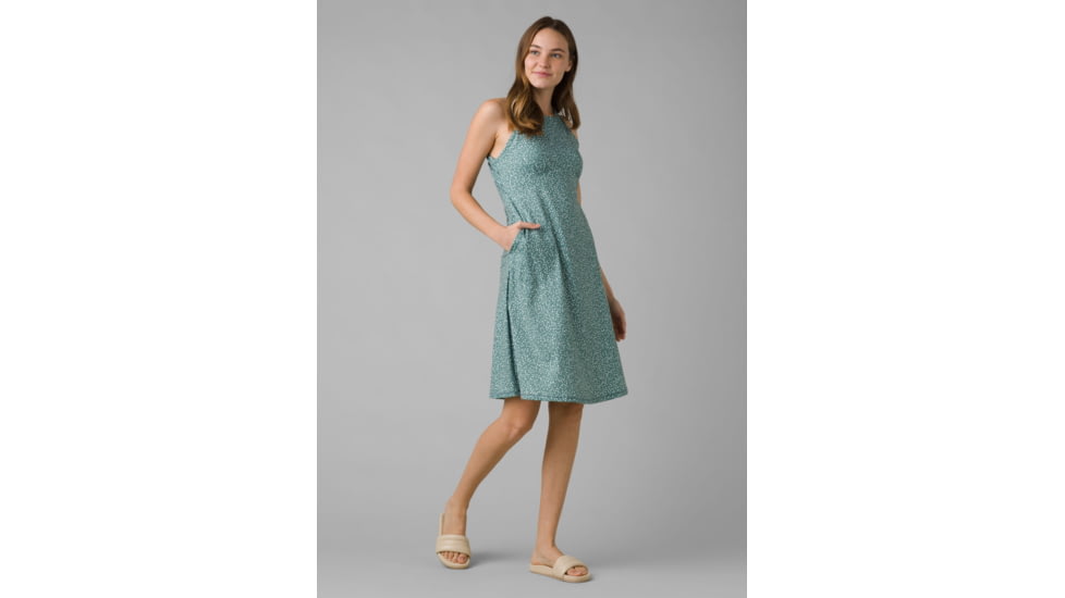 prAna Jewel Lake Dress - Womens, Shoreline Spots, XS, 1968621-400-XS