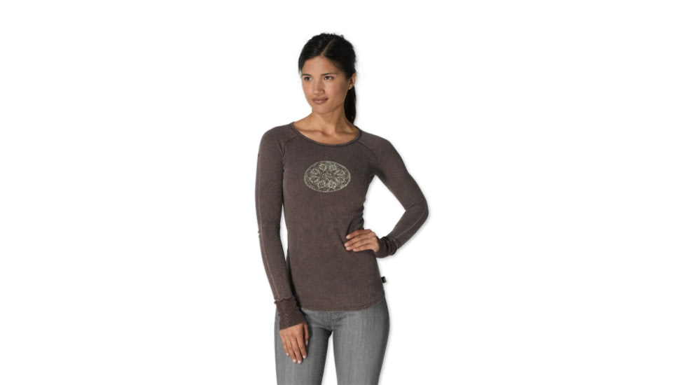 prAna Jill Thermal Shirt - Women's-Coffee-X-Small