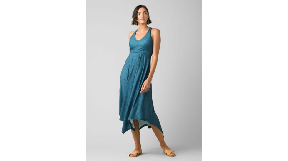 prAna Josepina Maxi Dress - Womens, Atlantic Linea, Small, W31202053-ATLI-S