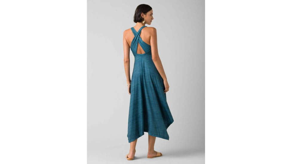 prAna Josepina Maxi Dress - Womens, Atlantic Linea, Small, W31202053-ATLI-S