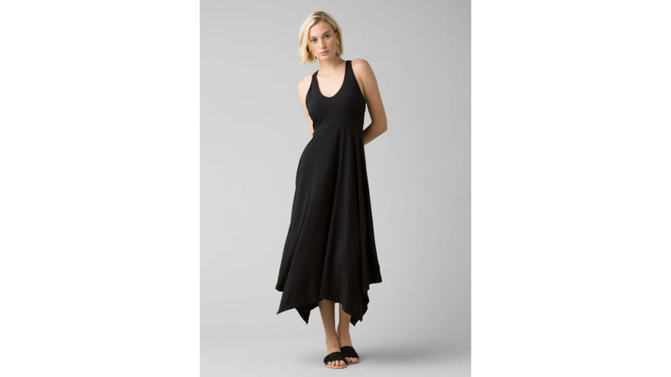 prAna Josepina Maxi Dress - Womens, Black, Medium, W31202053-BLK-M