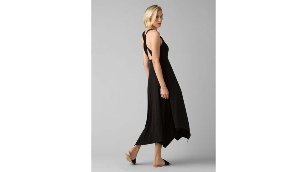 prAna Josepina Maxi Dress - Womens, Black, Medium, W31202053-BLK-M