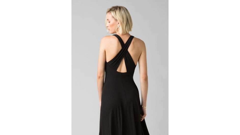 prAna Josepina Maxi Dress - Womens, Black, Medium, W31202053-BLK-M