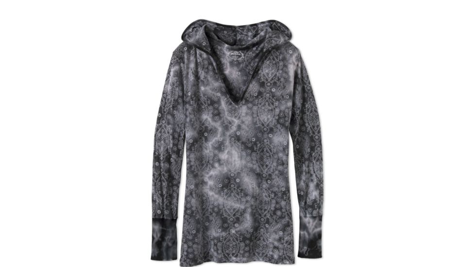 prAna Julz Hoodie Top - Women's-Black-Large