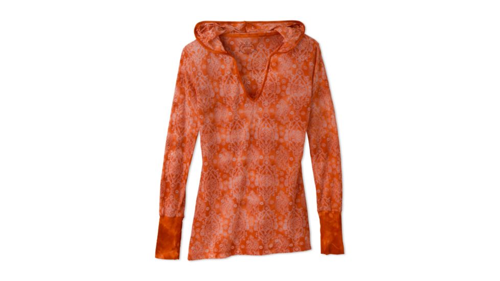 prAna Julz Hoodie Top - Women's-Large-Cayenne