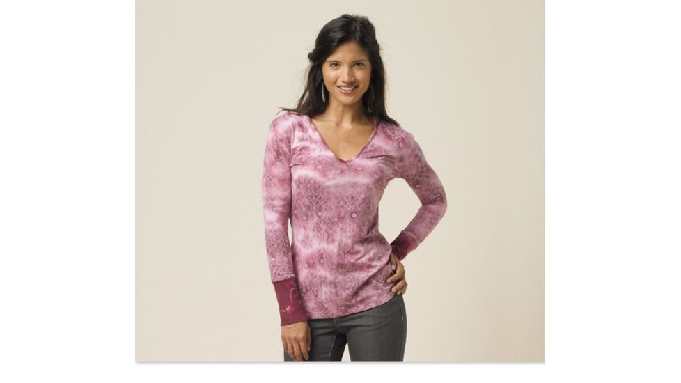 prAna Julz Hoodie Top - Women's-Turquoise-Small