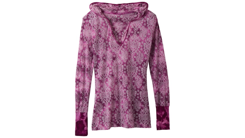 prAna Julz Hoodie Top - Women's-X-Small-Iris