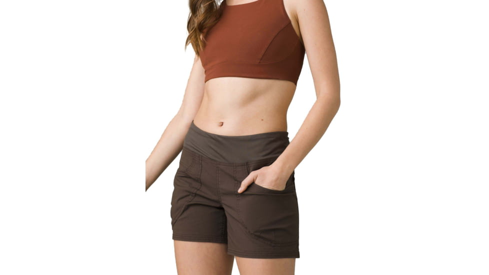 prAna Kanab Short - Women's, Extra Small, Black Olive, 1965431-300-05-XS