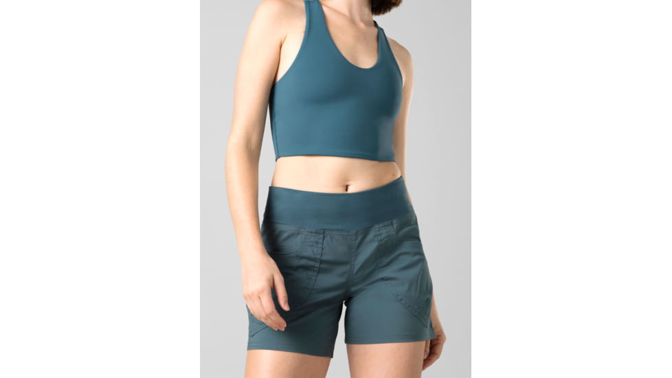 prAna Kanab Short - Womens, Bluefin, Medium, 1965431-400-05-M