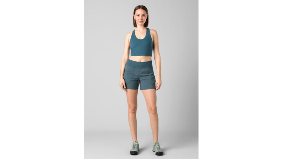 prAna Kanab Short - Womens, Bluefin, Medium, 1965431-400-05-M