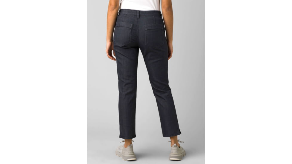 prAna Kayla Crop Chino - Womens, Denim Solid, 6, 1968391-400-6