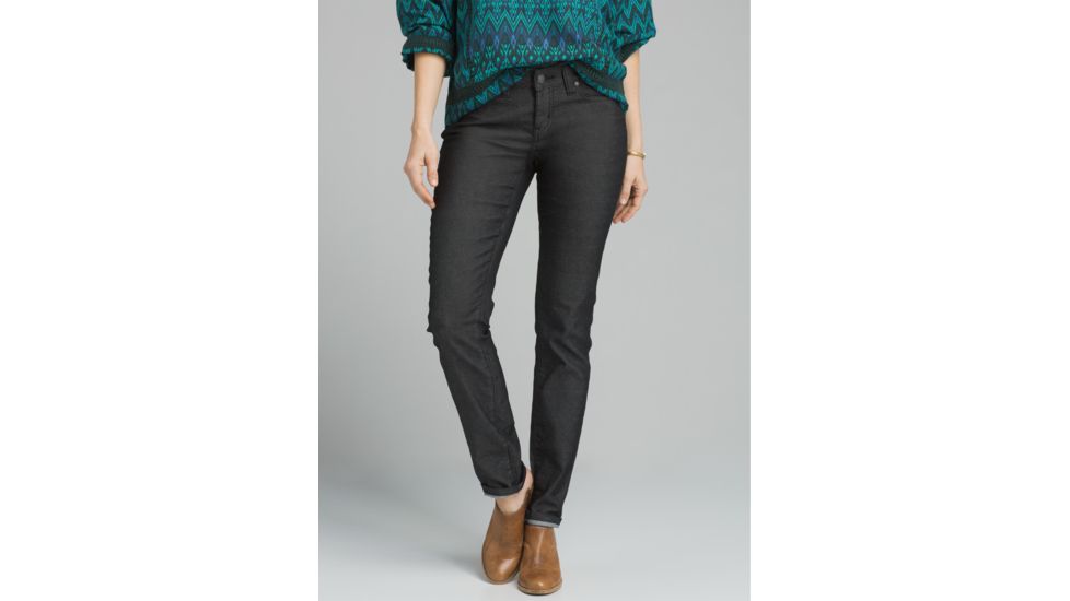 prAna Kayla Jean - Women's, 16 US, Regular Inseam, Black, W4117RG02-BLK-16