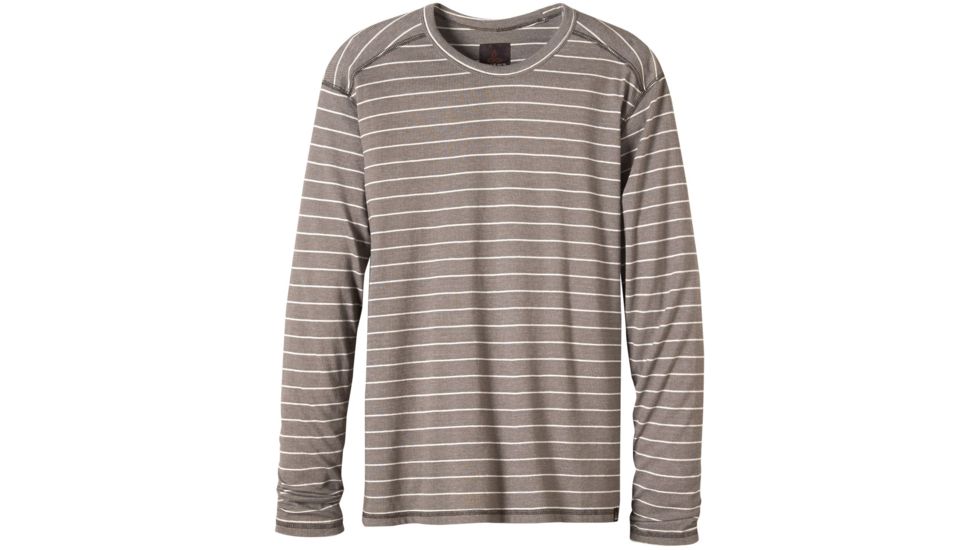 prAna Keller Long Sleeve Crew - Men's-Khaki-Small