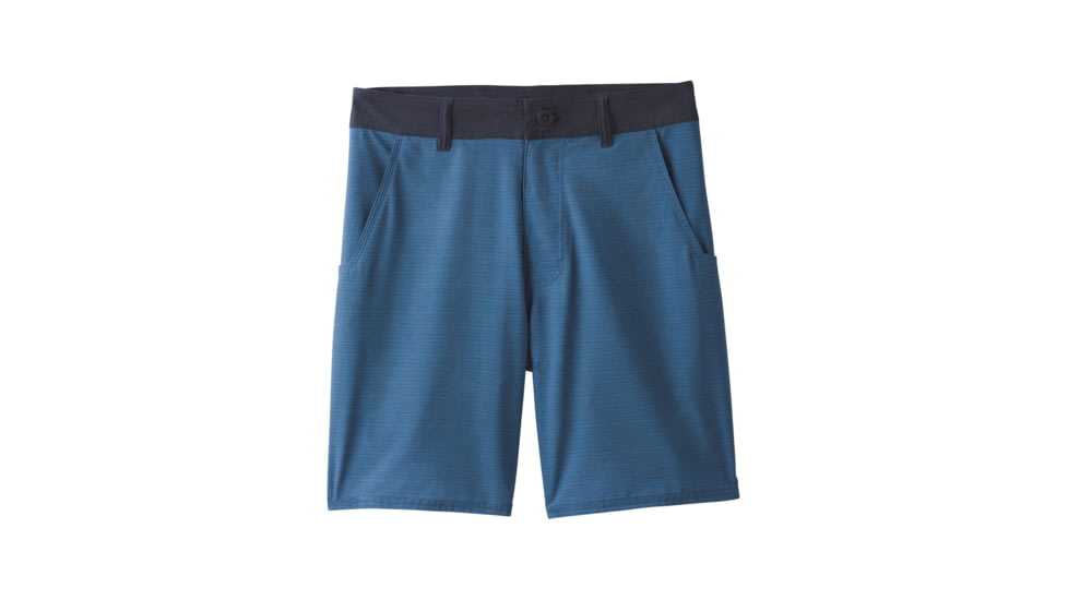 prAna Kingfischer Short 8 Inch Inseam, Blue Anchor, 38 Waist, M31191497 -419-38