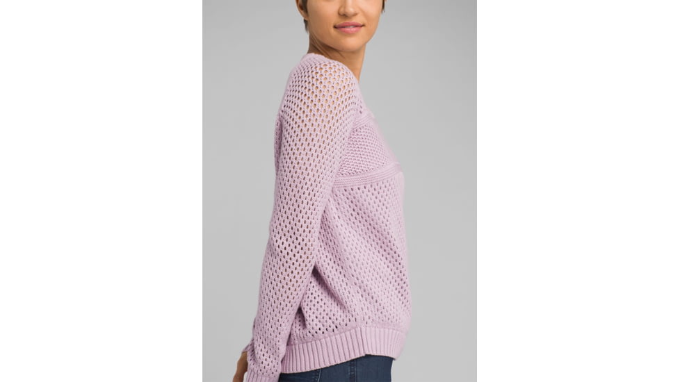 prAna Kokimo Sweater, Bleached Lavender, XLarge, W21190690 -534-XL