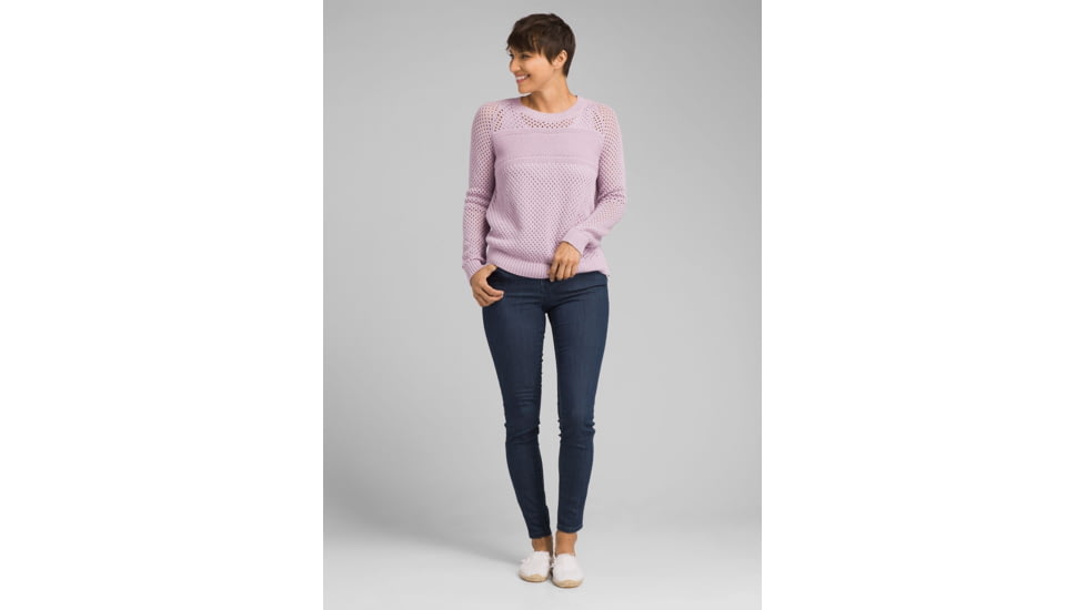 prAna Kokimo Sweater, Bleached Lavender, XLarge, W21190690 -534-XL