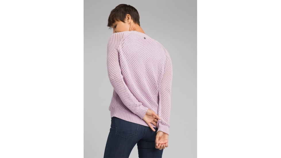 prAna Kokimo Sweater, Bleached Lavender, XLarge, W21190690 -534-XL