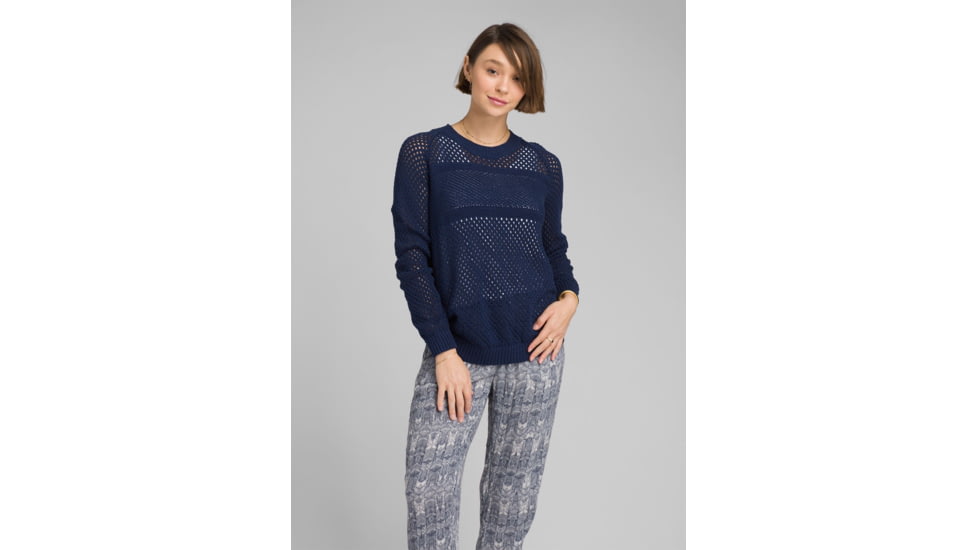 prAna Kokimo Sweater, Blue Anchor, XSmall, W21190690 -419-XS