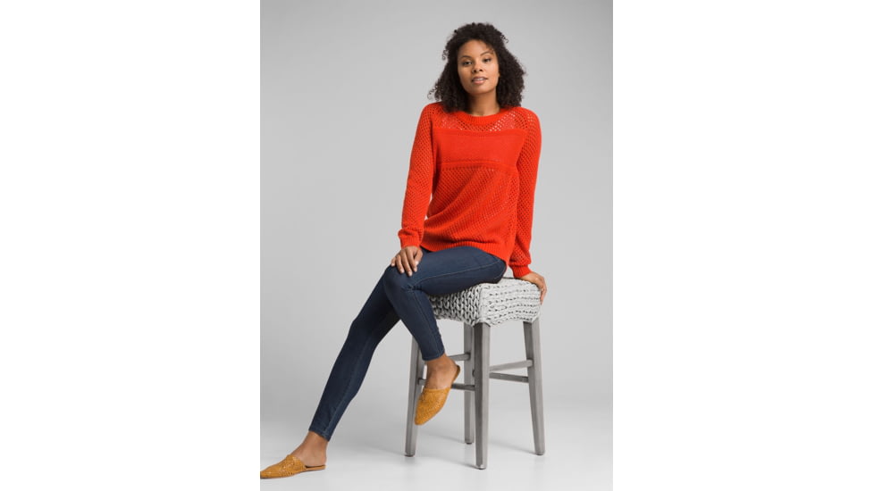 prAna Kokimo Sweater, Lava Glow, XLarge, W21190690 -626-XL